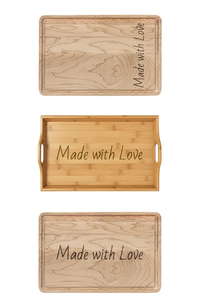 Decorative Wooden <b>Coffee</b> <b>Table</b> Tray Modern Rustic Organizer for Candles Books and Accessories <b>Display</b> Collection - Product Image 6