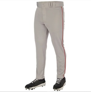 Pantalons de baseball pour hommes de haute qualité en gros, personnalisables avec logo, sublimation, 100 % polyester, anti-humidité, protection UV, les meilleurs - Product Image 5