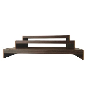 Soporte para Pastel de 3 Niveles de Madera de Teca al por Mayor |   Expositor Artesanal - Product Image 1