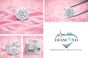 Diamant de laboratoire certifié IGI, taille brillant rond, couleur D, pureté VS2, 6,07 carats, rempli - Product Image 3