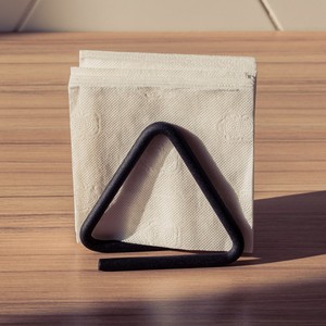 Modern Metal Triangular Napkin Holder Free <b>Standing</b> Decorative Tablepiece - Product Image 3