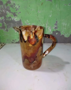 Resin Serving Jug Modern Beverage Pot Handmade Acrylic Water Pourer Decorative Dining <b>Container</b> Kitchen Table Accessory Gift - Product Image 2