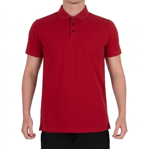 Chemise pour homme avec logo personnalisé, en spandex/polyester, tricotée, séchage rapide, décontractée, manches courtes, haute qualité, vente en gros - Product Image 1