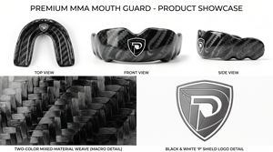 Protector Bucal de Goma Dumela, Blanco y Negro, Protector para Boxeo, Entrenamiento, Unisex, Adulto, Ajuste Personalizado, Todas las Temporadas, Protección Dental - Product Image 6