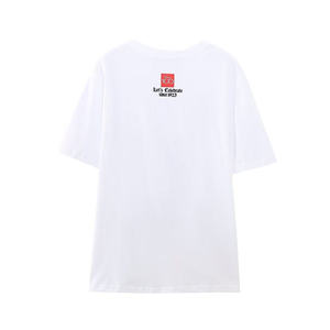 เสื้อยืดผู้หญิงแบบลำลองพิมพ์ลายถักนิตติ้ง OEM ผลิตตามสั่ง - ผ้าฝ้ายนุ่มใส่ได้ทุกวัน สำหรับแบรนด์แฟชั่นและแบรนด์ส่วนตัว - Product Image 2