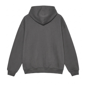 Sudadera con Capucha Unisex de Moda, Lisa, Mezcla de Algodón, Informal, para Bordar e Imprimir - Product Image 2