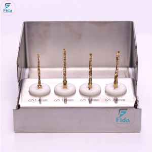 Kit de forets dentaires FIDA en acier inoxydable pour chirurgie implantaire, forets d'expansion pour procédures chirurgicales professionnelles en dentisterie orale - Product Image 1
