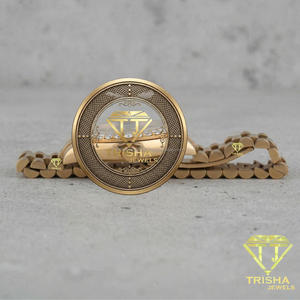 Reloj de Moissanita para Mujer con Esfera Verde, Bisel con Incrustaciones, Brazalete Jubilee de Acero Inoxidable, Elegante Reloj de Moda - Product Image 4