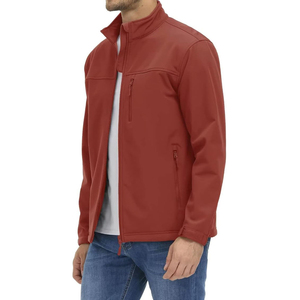 Lightweight <b>Men's</b> Softshell Outdoor <b>Jackets</b> Waterproof Windproof Warm for Hiking Camping Sports or Casual Wear - Product Image 1