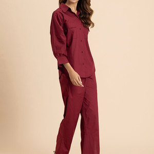 ชุดเซ็ตพรีเมียมสำหรับผู้หญิง ชุดเซ็ตแสนสบายสำหรับผู้หญิง เหมาะสำหรับใส่ในชีวิตประจำวัน ดีไซน์ทันสมัยและสวมใส่สบาย - Product Image 2