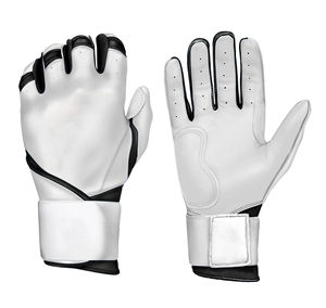 Guantes de Bateo de Béisbol y Sóftbol de Cuero de Primera Calidad, Recién Llegados, con Cierre de Gancho y Bucle, Transpirables, Cómodos, Antideslizantes, Los Mejores - Product Image 1