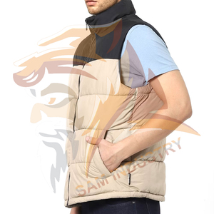 Custom Lightweight Waistcoat Warm Bubble <b>Packable</b> Sleeveless <b>Jacket</b> Adults Size Men Puffer Sleeveless <b>Jacket</b> - Product Image 3