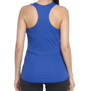 Camiseta sin mangas informal de verano para hombre, transpirable, de secado rápido, con logotipo personalizado bordado, mezcla de algodón, corte bajo, holgada, para yoga, gimnasio y entrenamientos - Product Image 5