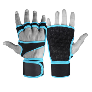 ถุงมือฝึกซ้อมกีฬา ครึ่งนิ้ว โพลีเอสเตอร์ กันลื่น กันน้ำ สำหรับผู้ชาย ผู้หญิง ออกกำลังกาย ฟิตเนส เพาะกาย ยกน้ำหนัก ยิม - Product Image 1