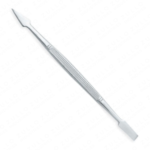 Premium Double Sided Stainless Steel Cuticle Pusher Straight Edge Trimmer Precision Nail <b>Cleaning</b> <b>Tool</b> for Manicure Pedicure - Product Image 3