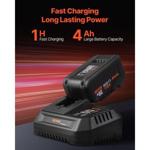 Kit Combo 2 Utensili Cordless 20V Max: Trapano Avvitatore a Percussione da 1/2 e Avvitatore a Impulsi da 1/4 - Utensili Elettrici Compatti - Product Image 5