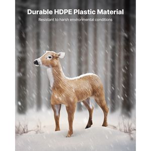 Richiamo per Cervi Realistico in HDPE, Design di Lusso con Gambe Pieghevoli, Facile da Trasportare per la Caccia all'Aperto - Product Image 5