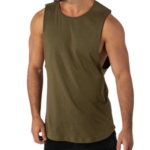 Débardeur d'entraînement de conception personnalisée de haute qualité pour adultes nouveauté hommes décontracté musculation Fitness vêtements respirant tricoté - Product Image 4