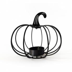 Candelabro de Metal con Diseño de Telaraña Negra para Halloween, con 5 Portavelas, para Decoración del Hogar, Centro de Mesa - Product Image 3