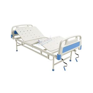 Cama de Hospital Metálica Manual Semi Fowler Cómoda con Panel de ABS, Garantía de 2 Años, Diseñada para la Comodidad del Paciente - Product Image 2