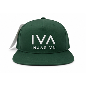 Custom Streetwear 5 Panel Structured Snapback Cap High Profile <b>Flat</b> Bill Acrylic <b>Hat</b> with 3D Embroidered Logo Inner Tape OEM ODM - Product Image 1