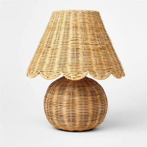 Nuevos Diseños 2026, Lámparas de Mesa de Ratán, Iluminación Decorativa para el Hogar, Lámpara de Mesa Nórdica para Dormitorio y Sala de Estar, de Vietnam - Product Image 1