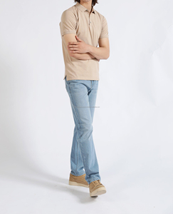 เสื้อเชิ้ตแขนยาวผู้ชาย สีพื้น ผ้าสแปนเด็กซ์/คอตตอน แคนวาส ถักทอ ระบายอากาศได้ดี สวมใส่สบาย ทรงปกติ พิมพ์โลโก้ด้านหน้าได้ - Product Image 5
