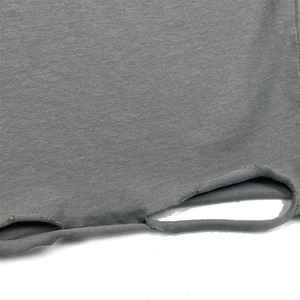 Camiseta de Lona para Hombre, Estilo Desgastado, Corte Holgado, 100% Algodón, Duradera, con Estampado en Relieve, Patrón de Lazos, Alta Calidad, Última Moda Vintage - Product Image 4