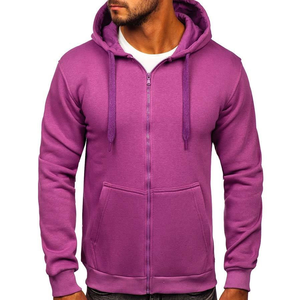 Top Best Quality Design Zipper Hoodies for Men Custom Logo 100% cotton Unisex Blank Plain 350 GSM Zipper Hoodie & Sweatshirts - Product Image 4