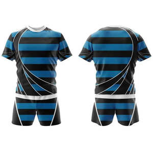 Uniformes de Rugby Personalizables de Alta Calidad Hechos en Pakistán, Ligeros y Transpirables, 100% Poliéster, Más Vendidos - Product Image 4
