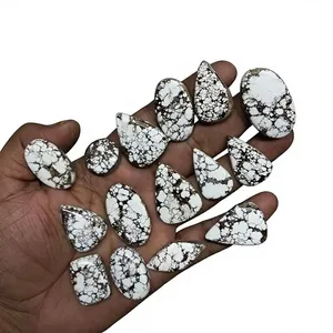 Top qualité qualité 100% naturel cheval sauvage Cabochon pierre lâche cheval sauvage jaspe pierre jaspe Megnasite pendentif bijoux - Product Image 2