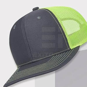 Casquettes en maille brodée en gros – Casquettes Trucker Snapback personnalisées avec logo OEM – Fournisseur en gros de casquettes ajustables en maille - Product Image 4