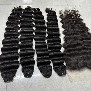 Precio de fábrica al por mayor, proveedor de pelo de onda profunda suelta, pelo humano sin procesar rizado profundo, pelo virgen suelto de onda profunda para mujeres negras - Product Image 6