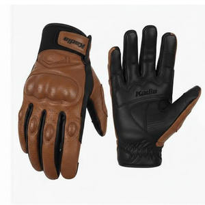 Guantes de Motociclismo de Cuero Unisex de Último Diseño, con Pantalla Táctil, Protección para Nudillos, Correa de Muñeca Ajustable, para Motocross y Actividades al Aire Libre - Product Image 2