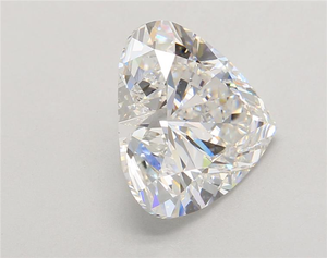 Magnífico diamante blanco suelto de 7 quilates, color E, VS1, corte corazón, con simetría de élite y fuego helado excepcional para joyería fina. - Product Image 4
