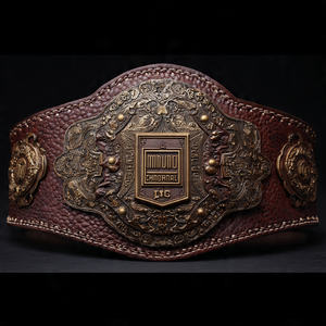 Ceinture de championnat de boxe et de lutte, ceinture de champion du monde poids lourd OEM - Product Image 5