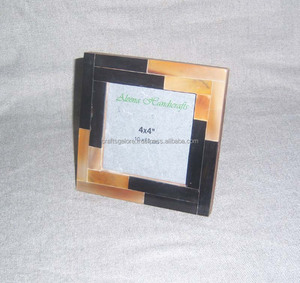 Cadre photo exclusif en incrustation d'os pour la décoration de la maison et du bureau 4x6, 7x9, 10x15 pouces provenant d'un fournisseur indien pour l'exportation en gros - Product Image 5