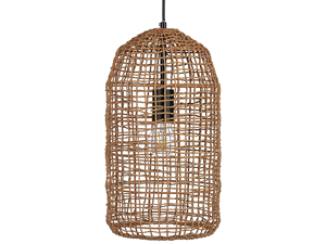 Abat-jour rustique en jonc de mer tressé fait main, écologique, avec assurance commerciale, fabricant vietnamien, service OEM ODM disponible - Product Image 5