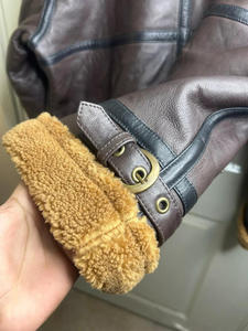 Vintage Brown Genuine Leather Bomber <b>Jacket</b> for Modern Fit Premium Grade Custom Classic Stylish New design Leather <b>Jacket</b> - Product Image 5