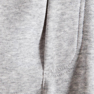Shorts Bermuda décontractés gris uni pour homme, taille mi-haute, avec cordon de serrage, poches, respirants, séchage rapide, en coton tricoté - Product Image 4