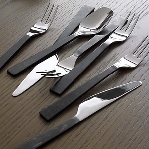 Reusable Cutlery Silver Mirror Polished Simplicity Modern Handle Cutlery Stainless Steel Knife Fork Cutlery - Product Image 5