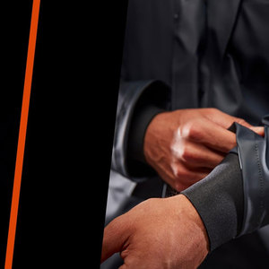 Vestes de pluie pour hommes, veste imperméable pour hommes, tissu extensible, coupe-vent, pliable, capuche, léger, respirant, imperméable d'extérieur - Product Image 6