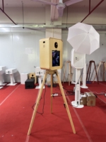 Machine Photobooth Selfie Spéciale pour Banquets de Mariage, Compatible avec les Appareils Photo Reflex Numériques et les iPad