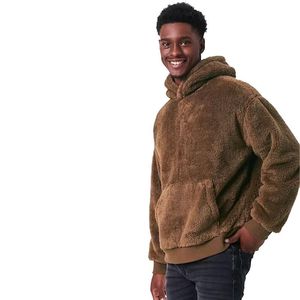 Conjunto de Chándal Personalizado para Hombre, Ecológico, de Mohair Grueso, con Capucha y Sublimación, Pantalones Deportivos Afelpados y Sudadera con Capucha, Tejido de Invierno - Product Image 2
