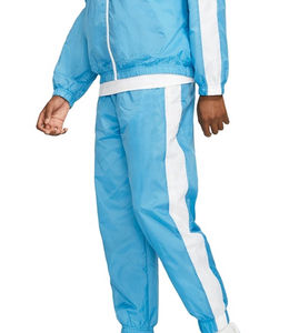 Chaqueta Deportiva Cortavientos Transpirable con Capucha, Corte Ajustado, Informal, para Correr, de Poliéster/Algodón, Tallas Grandes, Resistente al Viento, Ligera, de Color Sólido - Product Image 4