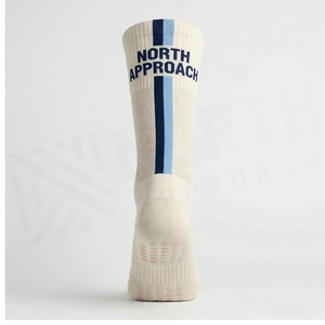 North Approach <b>Knee</b> <b>High</b> Athletic <b>Socks</b> Striped Breathable for Basketball Adults Summer - Product Image 2