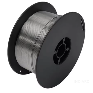 Alambre de Soldadura MIG de Acero Inoxidable ER308 de 0.8mm, Fabricado en India, Alambre de Soldadura MIG ER308R para Acero Inoxidable, Rollo de 15kg, Alambres MIG KQ 304/308L/309L/316L - Product Image 1