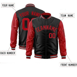 High Quality School Fashion Varsity <b>Jacket</b> Custom Print Embroidered <b>Men</b> <b>Baseball</b> Oversized Waterproof Front Customized Letterman - Product Image 1