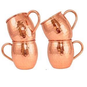 Beautiful Copper <b>Mugs</b> with Smooth Surface and Practical Shape for Everyday Drinking Kitchen Dining and Beverage Service - Product Image 5
