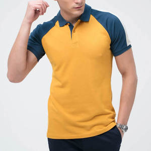 Services OEM, polos en coton pour hommes sur mesure de haute qualité, nouveau design, couleur unie, manches courtes, polos en coton à vendre - Product Image 3